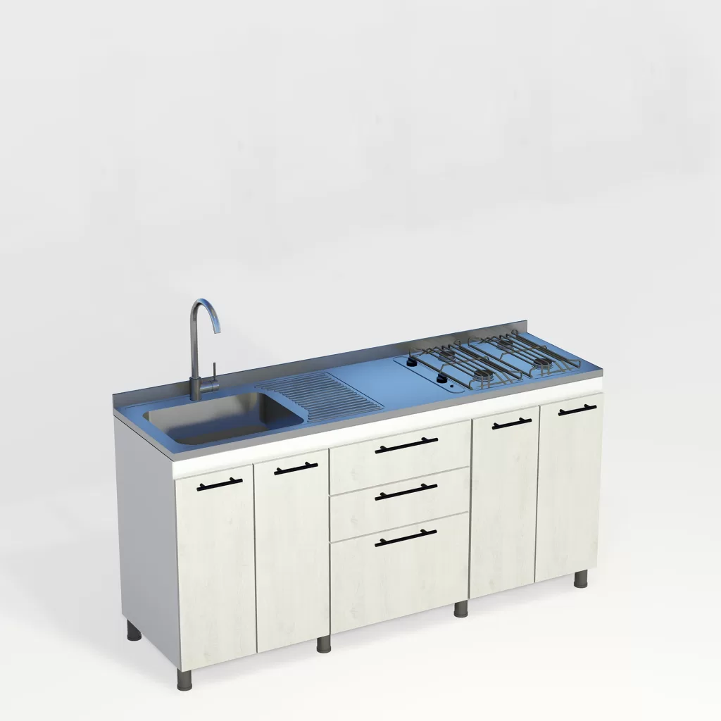 Meson tocman en acero inoxidable