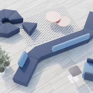SOFA MITO ESPACIO COLABORATIVO - PRODUCTOS TOCMAN